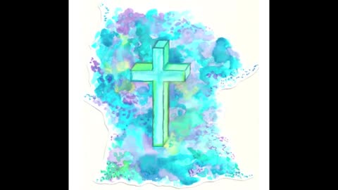 Cross Watercolor: Danielle Rose - The Saint That is Just Me