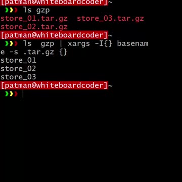 linux: basename suffix
