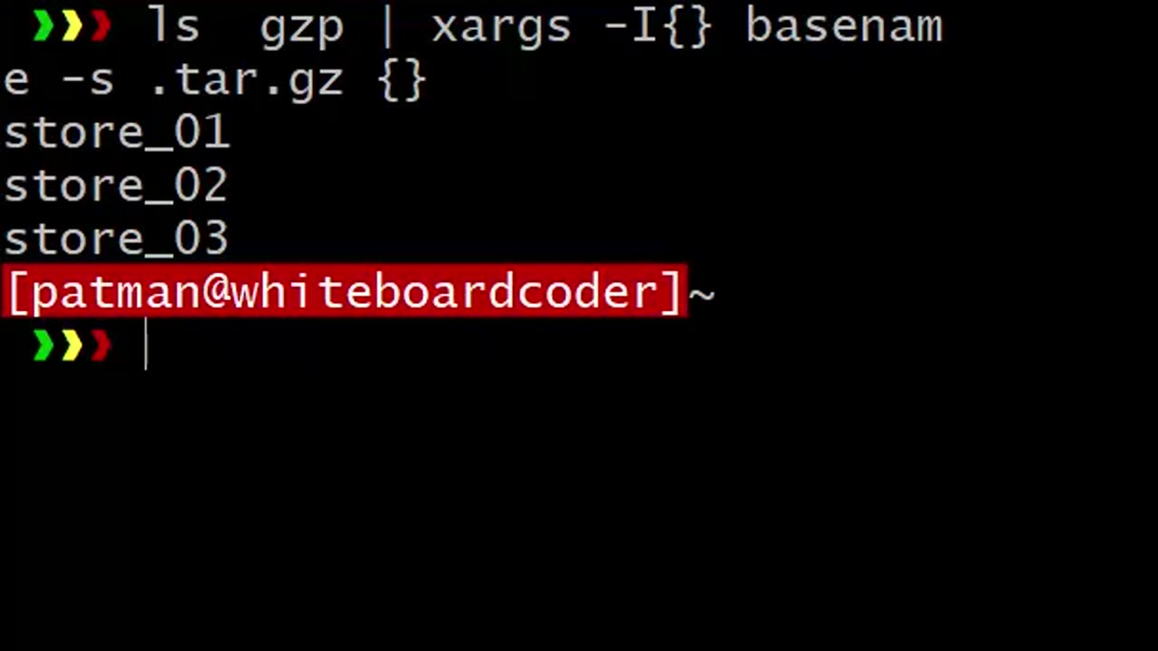 linux: basename suffix