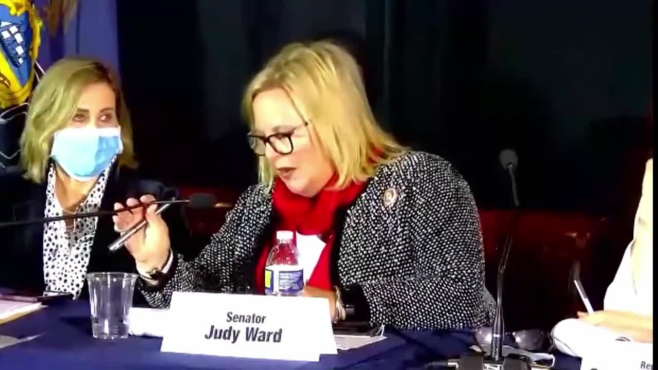 Judy Ward Asks Rudy Giuliani About a Forensic Audit During Election Hearing in Gettysburg, PA