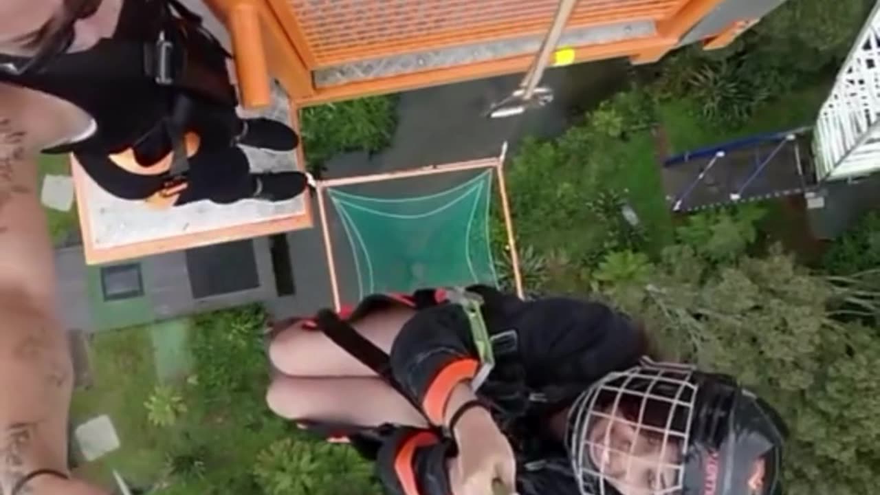 Adventure video air-jump skydiving hot balloon dive