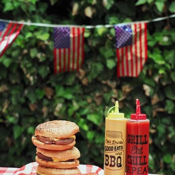 Sizzling Bacon BBQ Burger