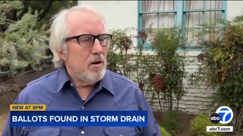 WOAH: California Man Discovers Mail-In Ballots Hidden in Storm Drain | Election Scandal?