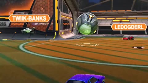 Rocket League So slowly that the enemy fell asleep