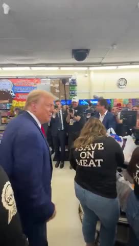 NICE: Trump Surprises Mom Of Three With Amazing Gift At Grocery Store