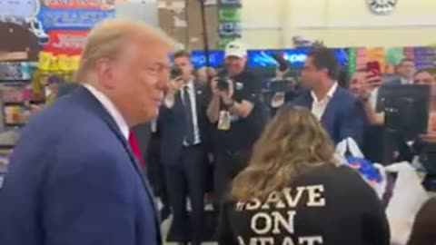 NICE: Trump Surprises Mom Of Three With Amazing Gift At Grocery Store