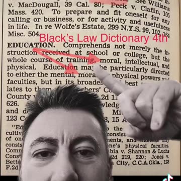 What it means to Educate?