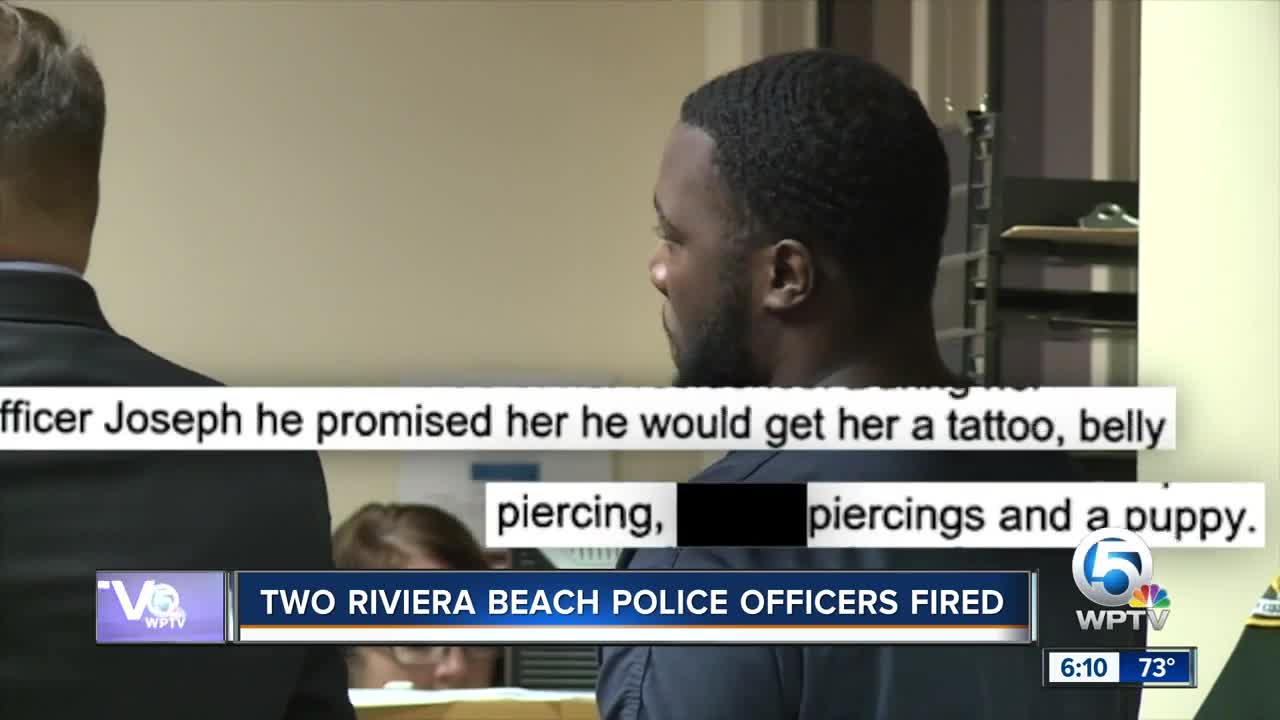 Two Riviera Beach police officers fired