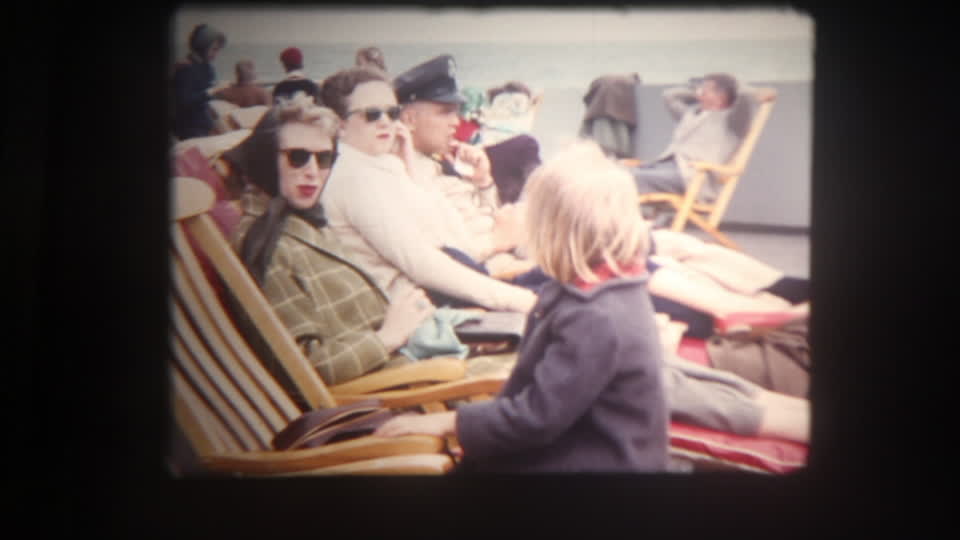 Bremerhaven port, and US Army family returning home