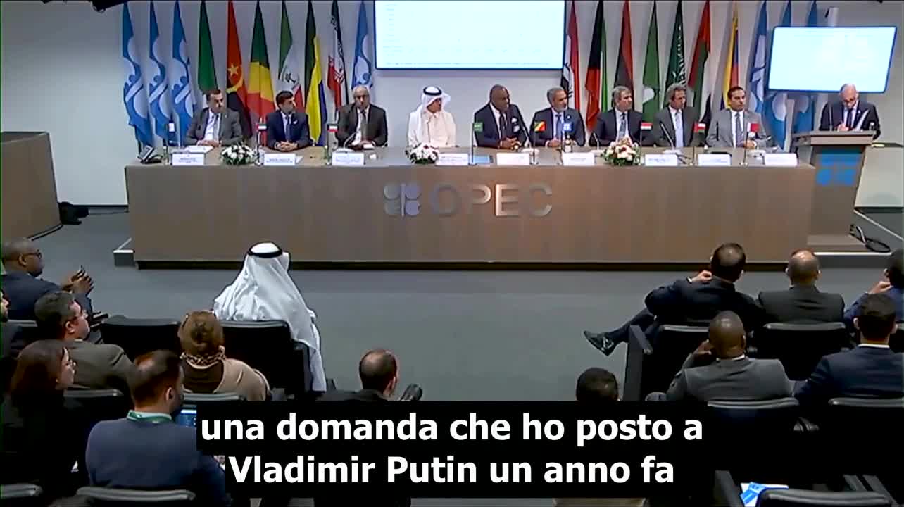 Ecco cosa risponde l'OPEC ad una giornalista USA sul taglio della produzione