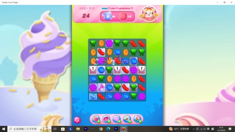 Candy Crush Saga Record (Level 498)