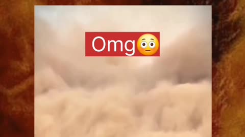 OMG 🙀🙀🙀 Sand storm 😳