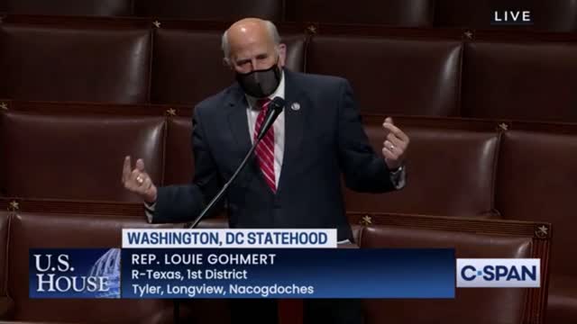 Rep. Gohmert: DC Statehood is About Politics, Not Principle