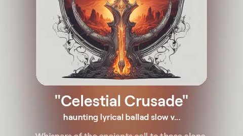 "Celestial Crusade" Graham McMurtry Music for the Book Elarium's Veil Now Available