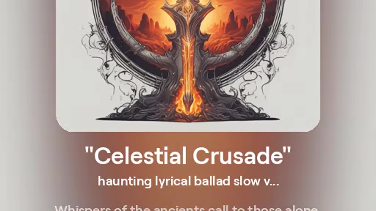 "Celestial Crusade" Graham McMurtry Music for the Book Elarium's Veil Now Available