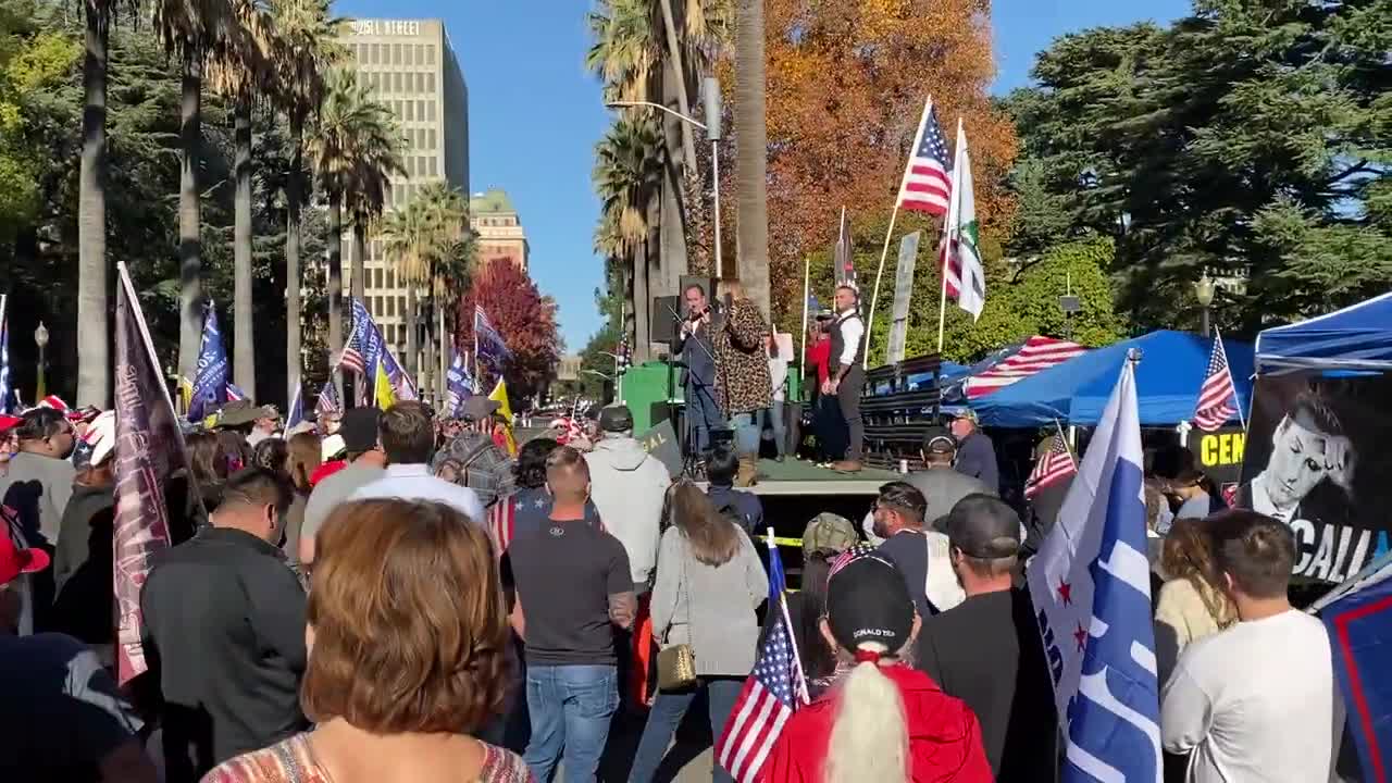 StopTheSteal _ California State Capitol Protest Sacramento, CA Week 4 November 28, 2020 IMG 2828