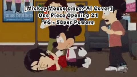 [Mickey Mouse AI Cover] One Piece Opening 21 | V6 - Super Powers