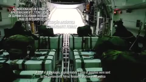 KC-390 Millennium time in Antarctica