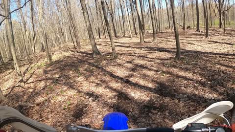 Hard Enduro Training on a MX Bike (Husqvarna 250cr)