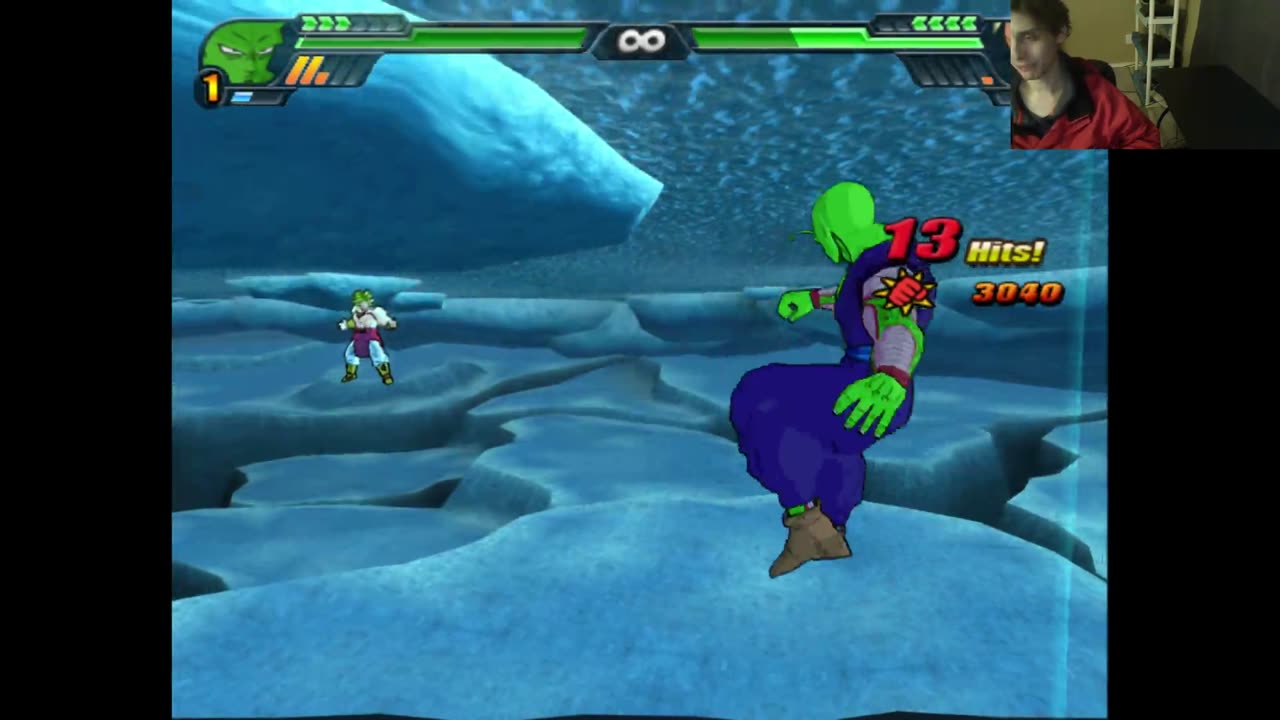 Dragon Ball Z Budokai Tenkaichi 3 Battle #154 - Piccolo VS Broly The Legendary Super Saiyan