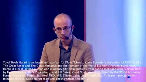 Yuval Noah Harari | Banking | "The Algorithm Said Don't Give This Person a Loan. The Algorithm Goes Over Enormous Amounts of Data and Finds Patterns of Reliable and Unreliable People."