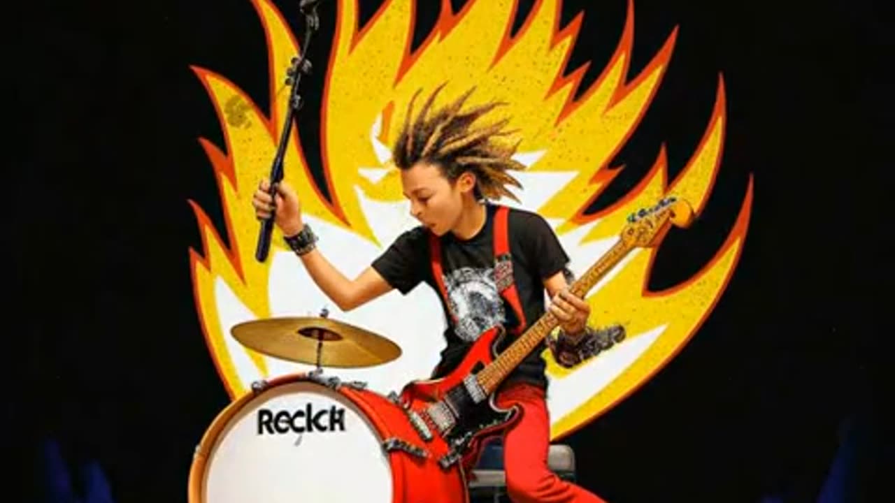 Jairus Beats the Flames: A Drumming Inferno