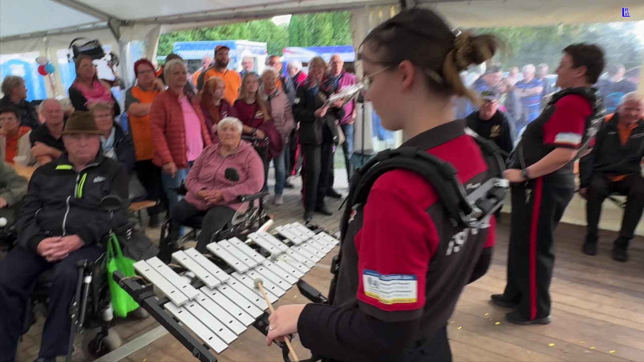 Tutow - Der Fanfarenzug TSV Pansdorf zu Gast bei den Kartlower Schalmeien e.V. 14-09-2024