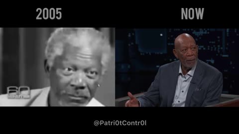 Morgan Freeman in 2005 Vs Morgan Freeman in 2024