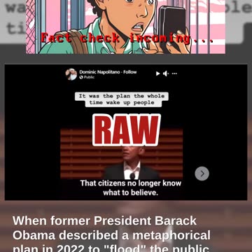 Fact Check: Obama Did NOT Present Plan To 'Flood' Public Square With 'Raw Sewage' In 2022 Speech