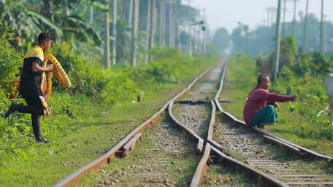 "Revealed: Best of Train Horn PRANK on Public..."