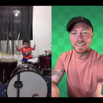 This 2 Year Old Rocks Out Metallica On Drums