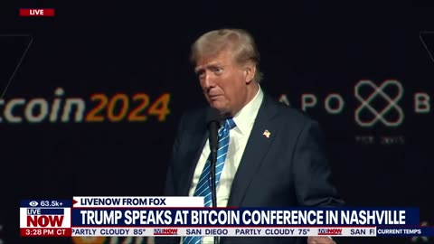 [2024-07-27] Donald Trump Bitcoin Conference 2024 FULL REMARKS in Nashville