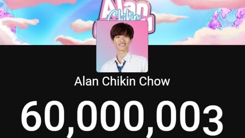 Alan Chikin Chow - 60M Subscribers!