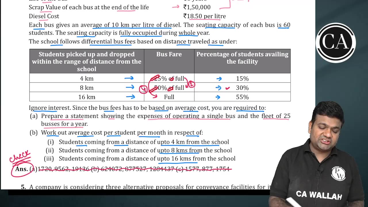 SERVICE COSTING L3