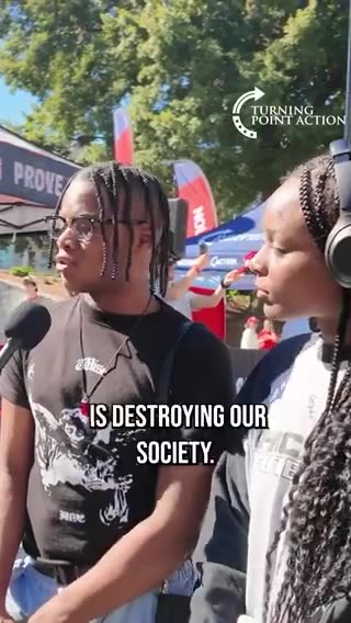 Young voters are speaking truth bombs.This is very nice to see that many are...
