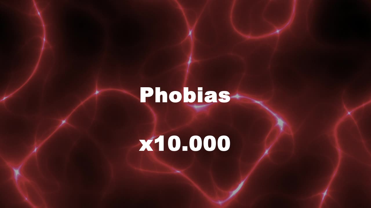 Amplified Reiki [AR] for Phobias - 10000x Stronger Energy