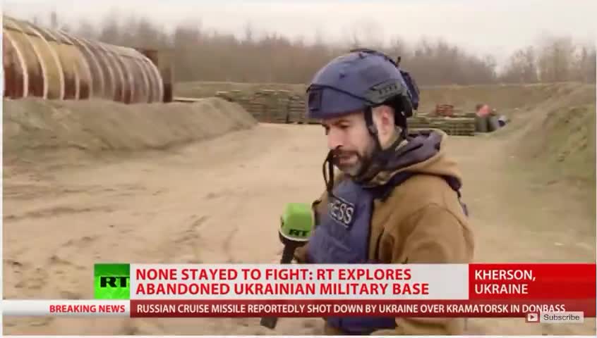 None Stayed To Fight...Ukrainian Army Abandoned Whole Military Base!