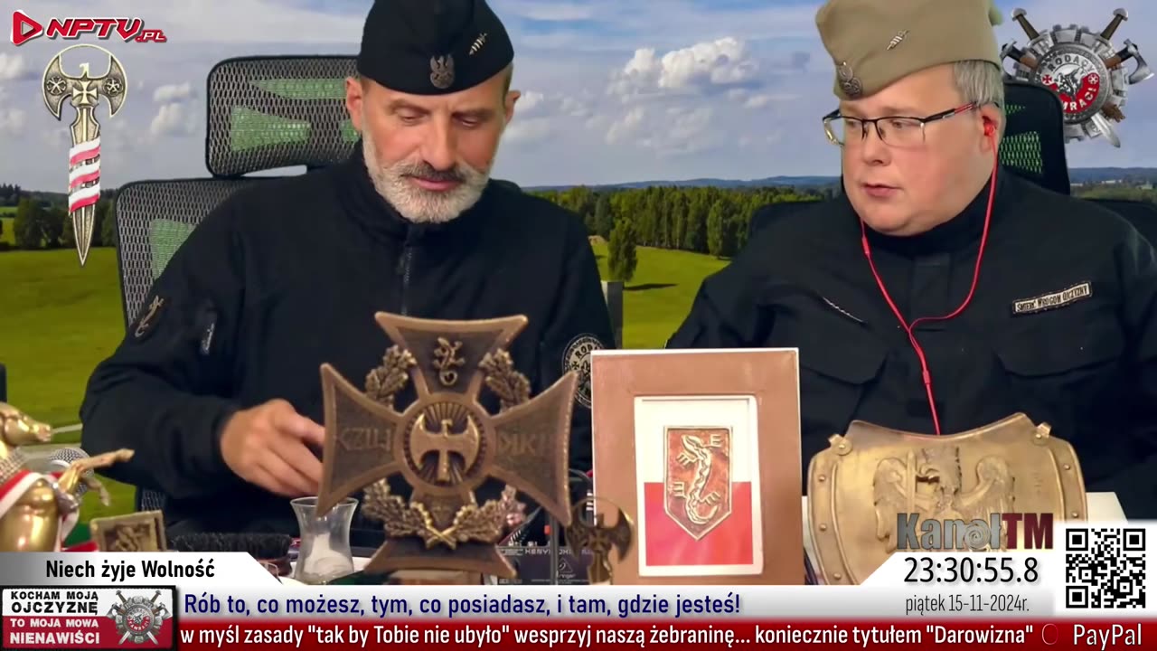 Niech żyje Wolność. Pt. 15.11.2024r. W. Olszański, M. Osadowski Rodacy Kamraci NPTV.pl