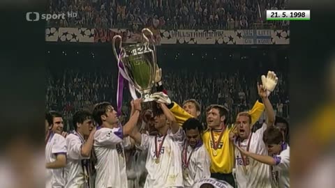 Real Madrid vs Juventus Turín - finále LM 1998