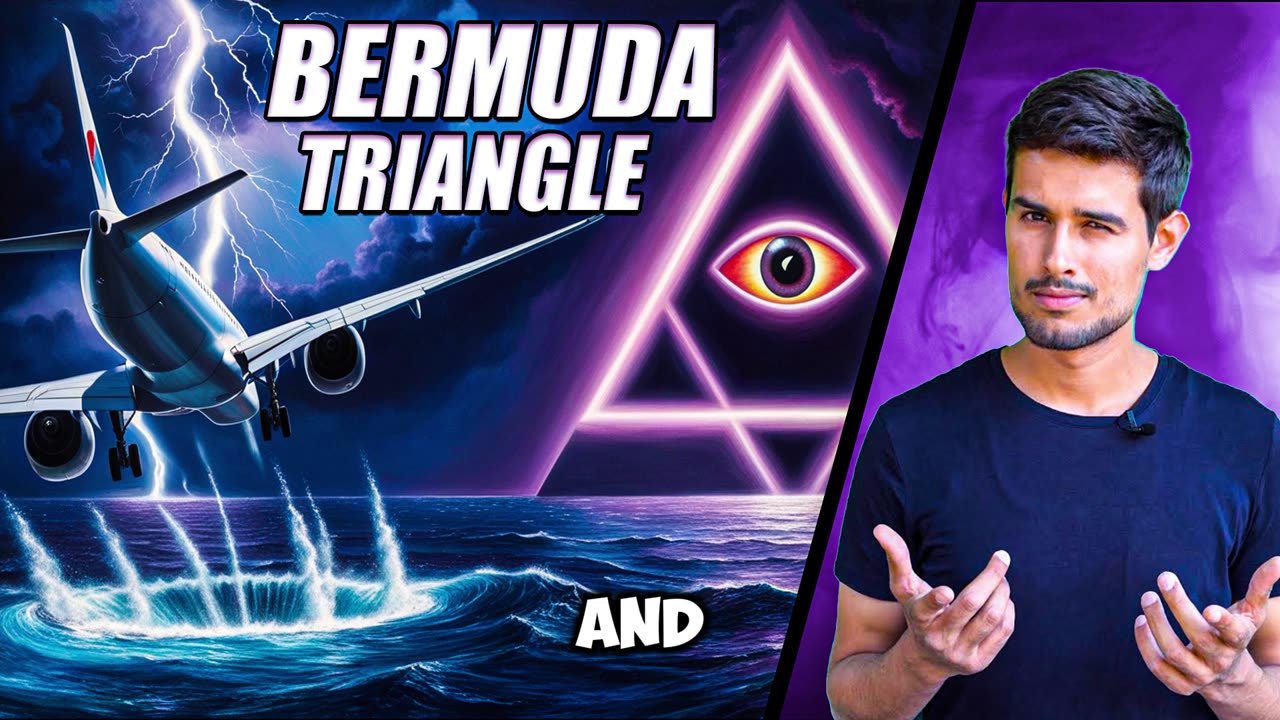 Recreating Dhruv Rathee's Bermuda Triangle Thumbnail - Will He Notice? 🔥