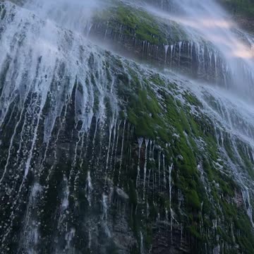 Cascading Bridal Falls