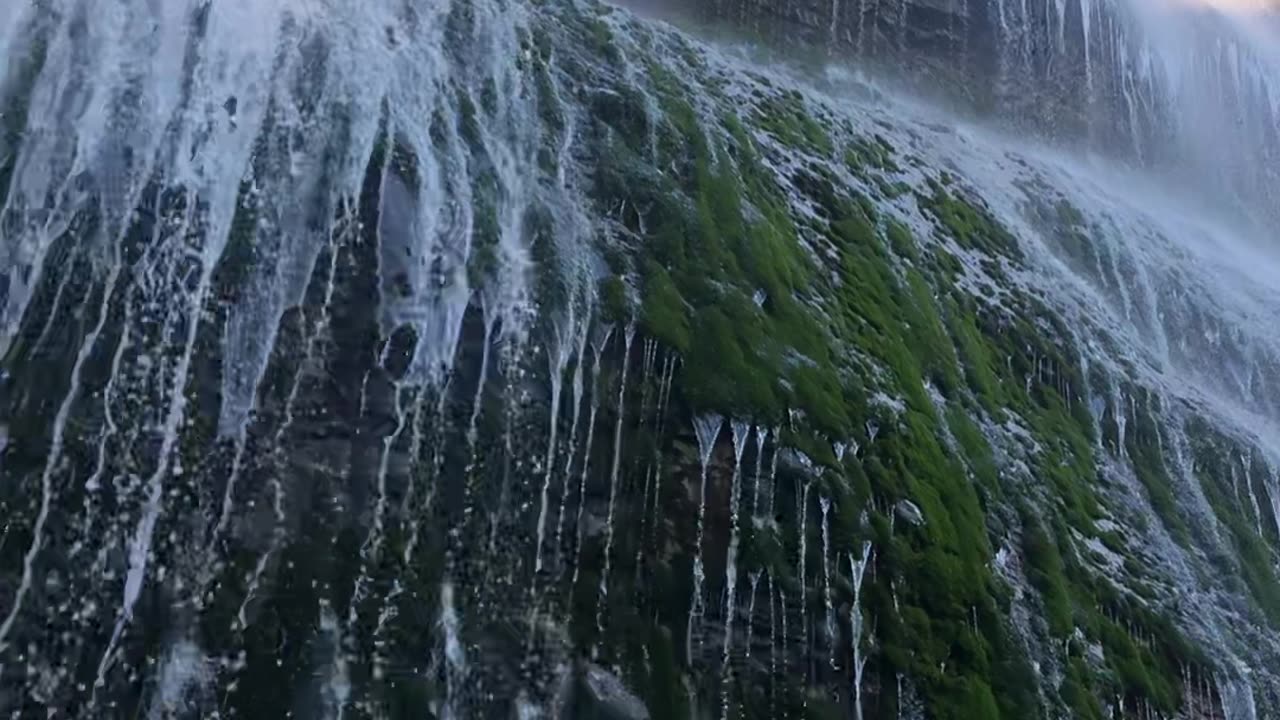 Cascading Bridal Falls