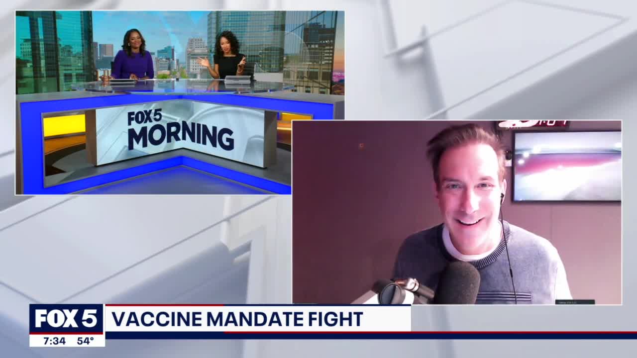 Larry on Fox5: Vaccine Mandates and Free-Range Zebras