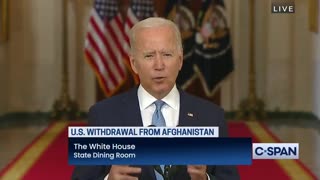 ONE YEAR AGO TODAY: Biden Calls Afghanistan Failure An “Extraordinary Success”