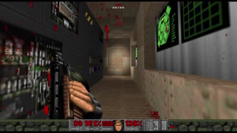 Brutal Final Doom - TNT: Evilution - Ultra Violence - Open Season (Level 6) - 100% Completion