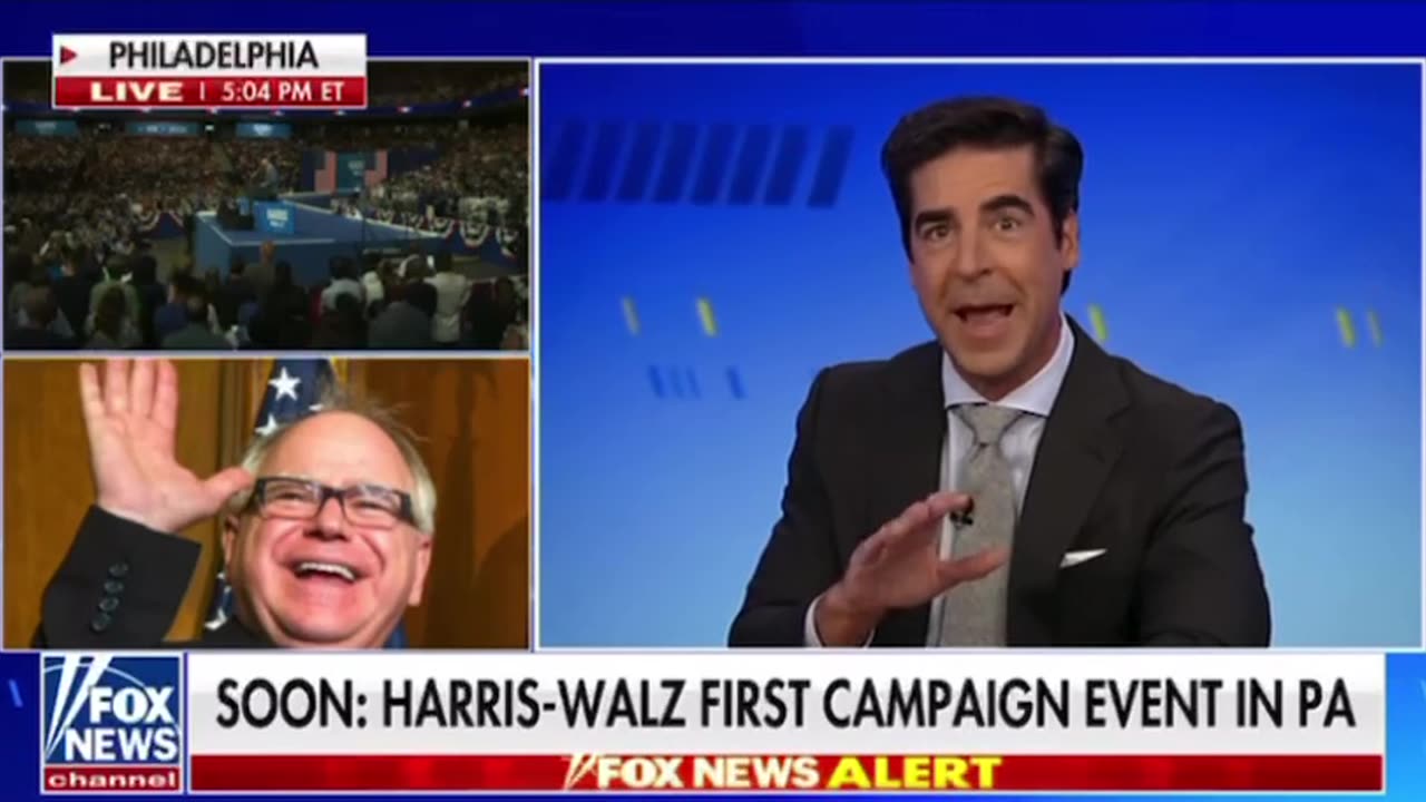 Jesse Watters Nukes Tim Walz In Savage Takedown