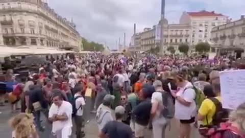 Протести. Франция 24.09.2021