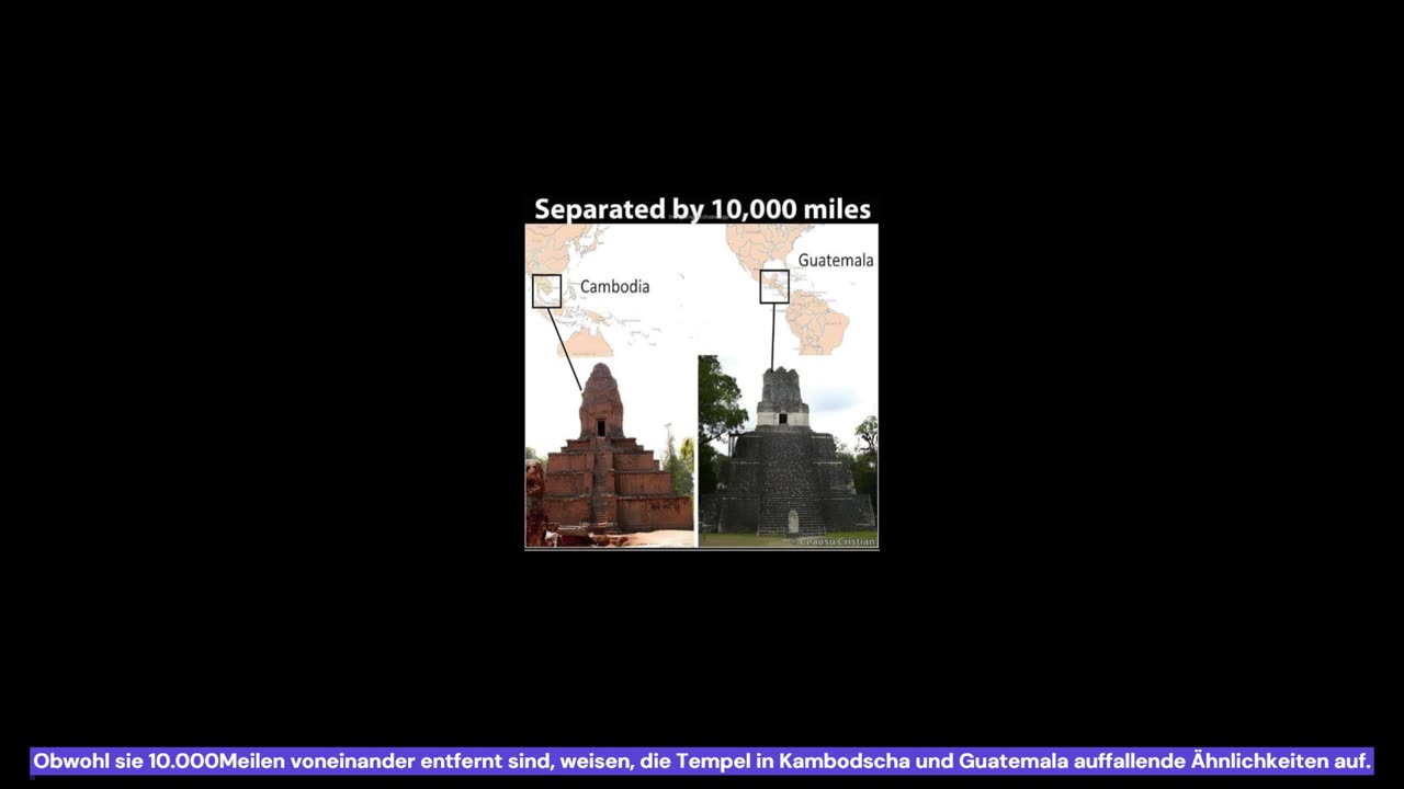 10,000 Miles Apart: Striking Similarities Between the Temples of Cambodia and Guatemala 🏯🌎🏰