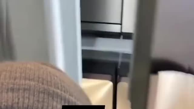 She REALLY has a LIVE fish in her refrigerator 😳😳🤯🤯💀💀