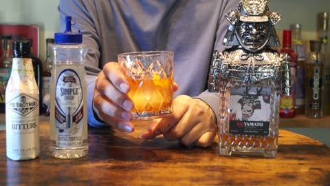 Yamato Japanese Whiskey Old Fashioned